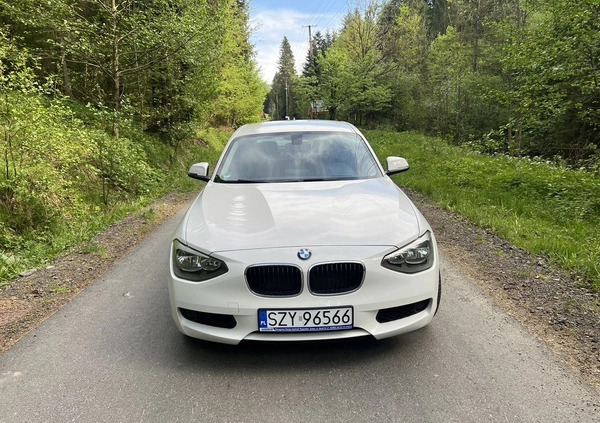 BMW Seria 1 cena 38900 przebieg: 155000, rok produkcji 2014 z Żywiec małe 37